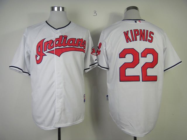 Men Cleveland Indians #22 Kipnis White MLB Jerseys->cleveland indians->MLB Jersey